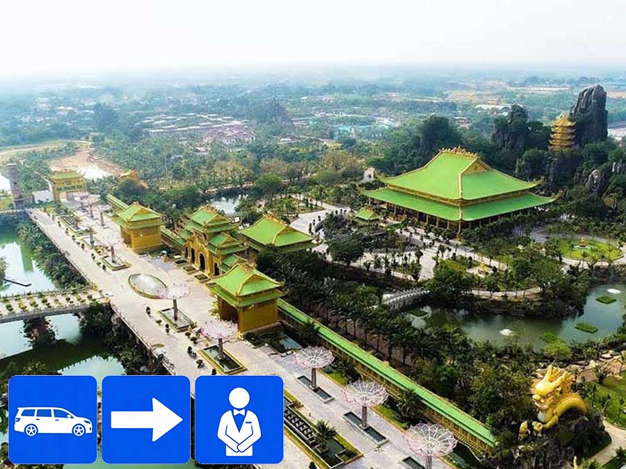 Sài Gòn → Khu Du Lịch Đại Nam 🚗 Xe 7 Chỗ, 1 Chiều, Có Phục Vụ